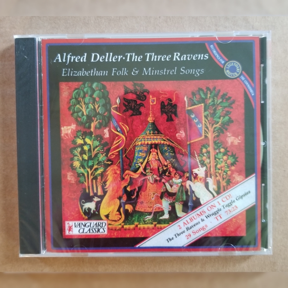 Alfred Deller Three Ravens Wraggle Taggle Gipsies
